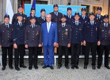 Feuerwehr Wallgau Bayern sagt Danke für den Einsatz bei dem G7 Gipfel
