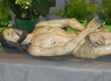 Heiliges Grab am Karfreitag 25.03.2016 in Wallgau