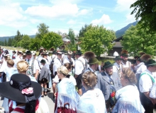 17.07.2016 Wallgauer Trachtler feiern mit den Krünern