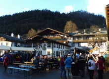 Schneefest des Wallgauer Skiclubs am 27.12.2016 auf dem Dorfplatz