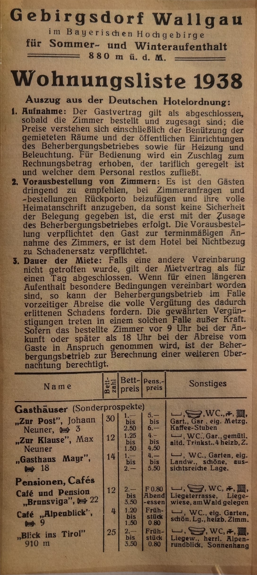 Vermieterkatalog-Wallgau-1939-Wohnungsliste