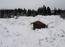 Pumpstation Wallgau Schnee