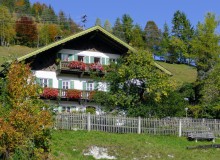 Bauernhaus an der Sonnleiten in Wallgau