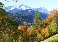 Aussicht vom alten Gstoag auf die Alpspitze
